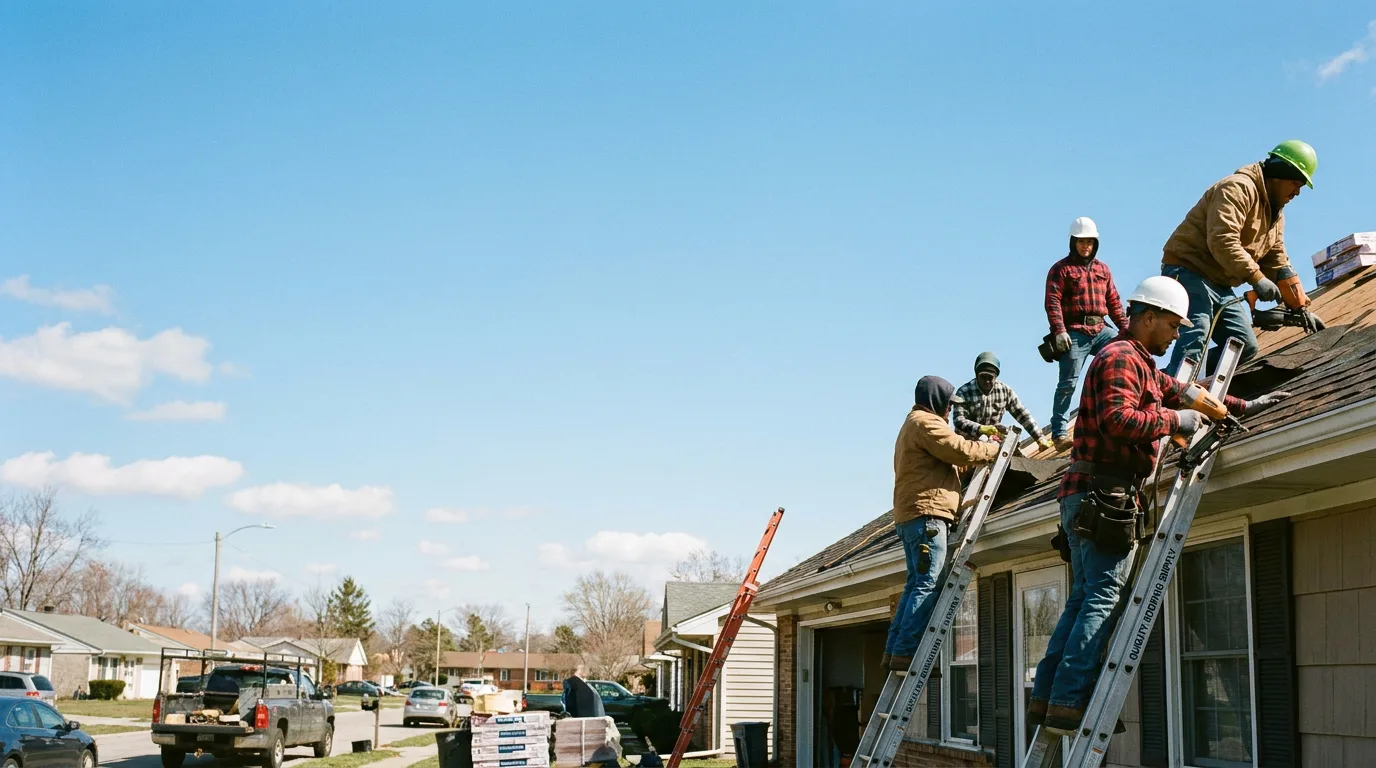 Roofing in Crawfordsville, IN near me